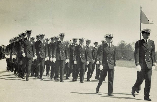 Officers Marching