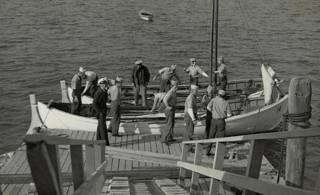 Small Boat at Dock