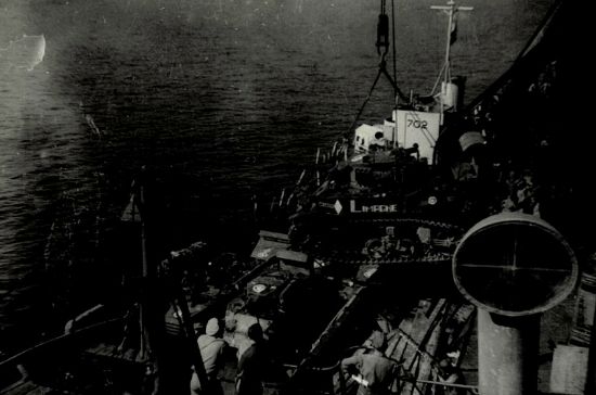 Tank on Ship