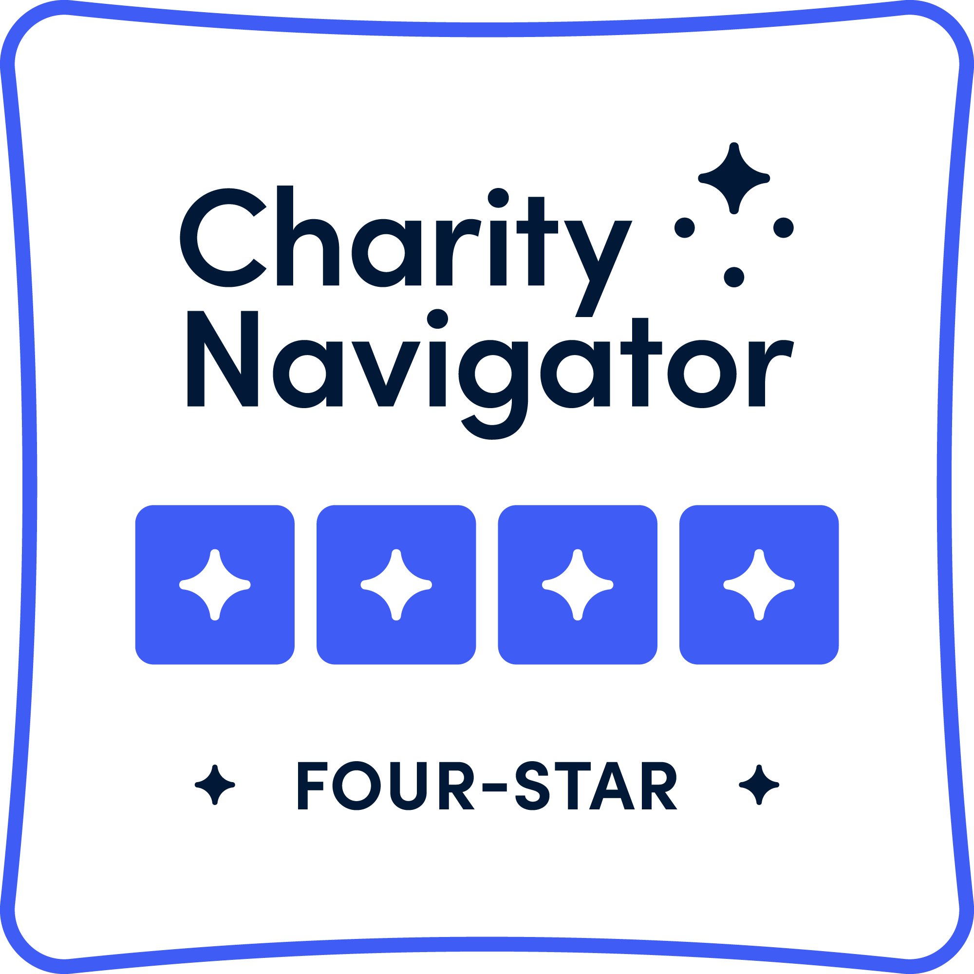Charity Navigator Four-Star rating badge